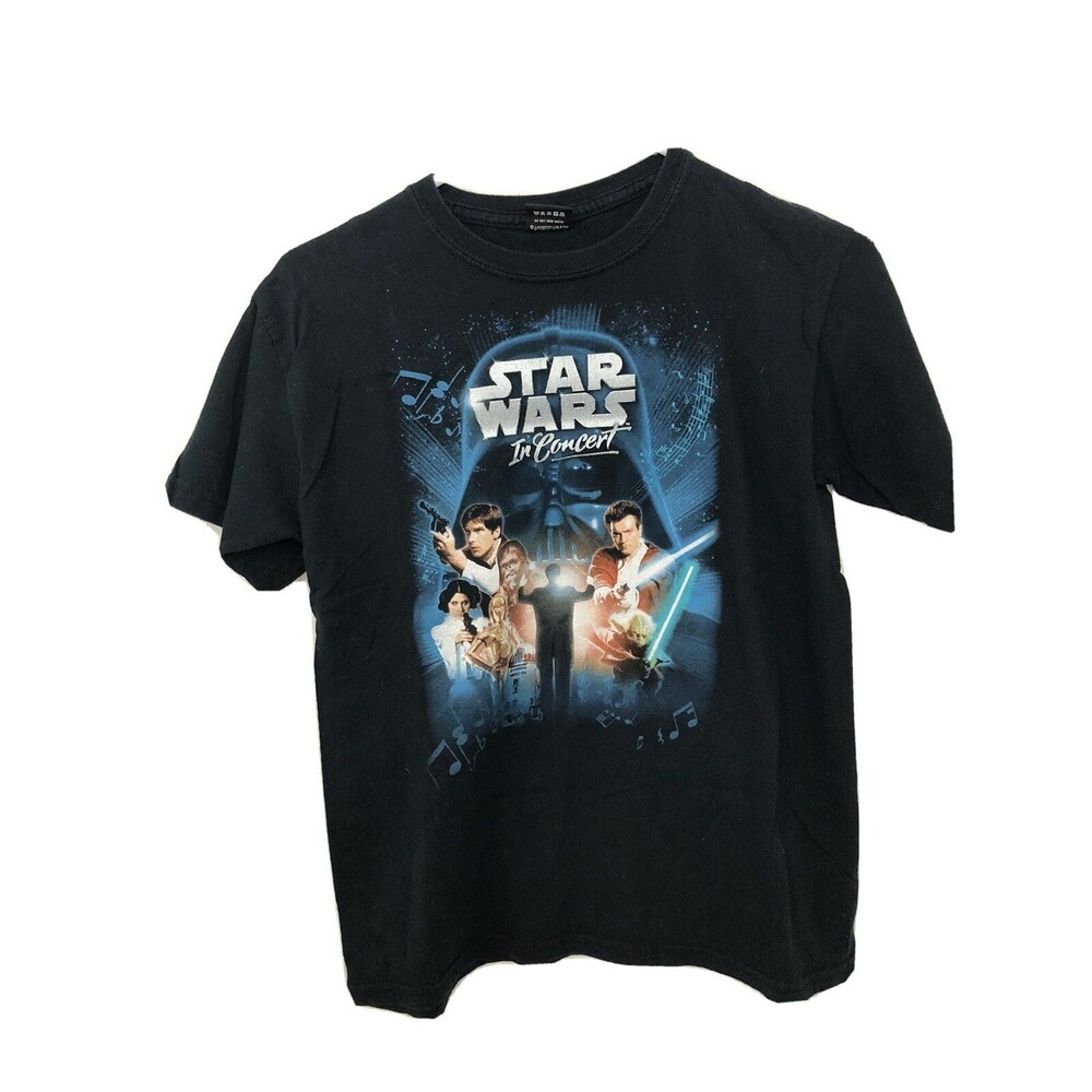 Star Wars T Shirt Youth Size Large Star Wars In Concert Vintage 2010 Tour
